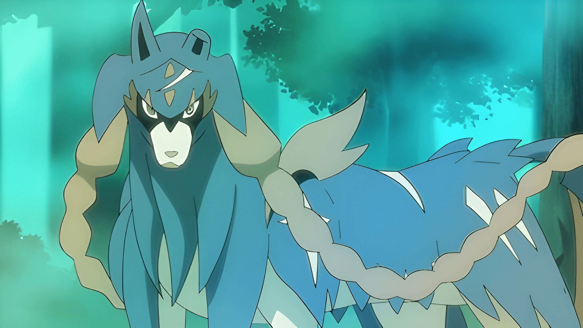 Zacian (Hero) in the anime (Image via TPC)